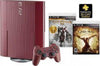 PS3 F - PlayStation 3 - System HW - Super Slim - 500 GB - 2012 - No PS2 - God of War Ascension Edition - Red - Includes God of War I, II, III, Ascension, Chains of Olympus DLC, and Ghost of Sparta DLC - DLC MAY NOT BE VALID - BRAND NEW & SEALED