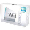 Wii F - WII - Nintendo Wii HW - System - WHITE - (plays GC) - Complete in Box EXCEPT Wii Sports Game is NOT Included - USED