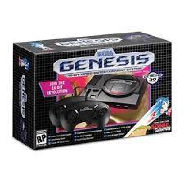 SG Sega Genesis Mini - System HW (1st) - Model 1 version - Classic mini console with 40 built in games - NEW