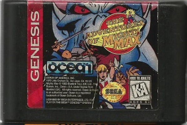 SG Adventures of Mighty Max
