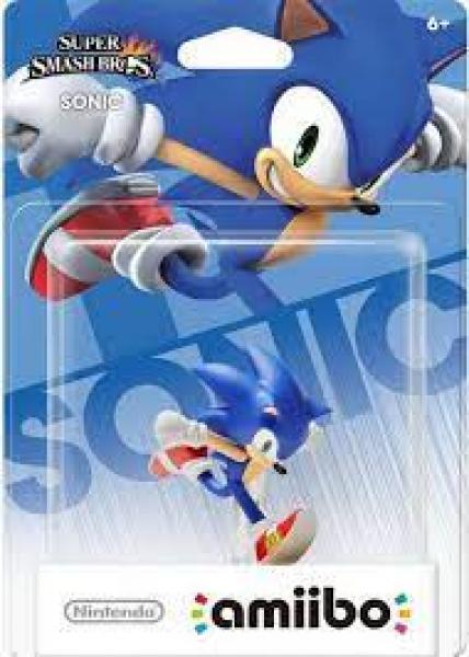Amiibo - Gold Smash Base - Sonic - Sonic the Hedgehog - blue running hedgehog - NEW