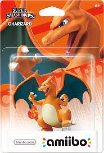 Amiibo - Gold Smash Base - Charizard - Pokemon - Orange flame lizard dragon - NEW