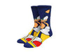 Gamer Gear - Sonic The Hedgehog - Sonic character 360 Animigos - CREW socks - NEW