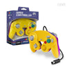 GC Controller (3rd) - Wired - CirKa - Classic Controller - Yellow / Purple - NEW