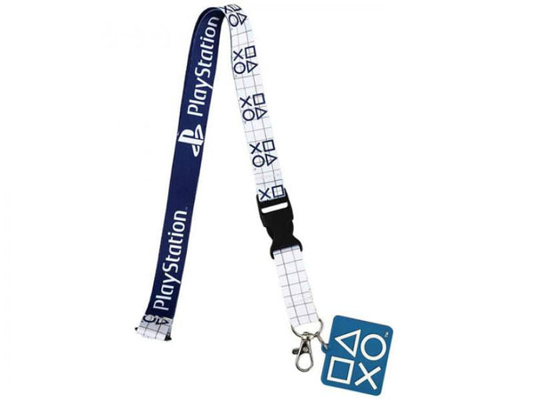 Lanyard - Playstation - SONY - PS playstation - blue and white - NEW