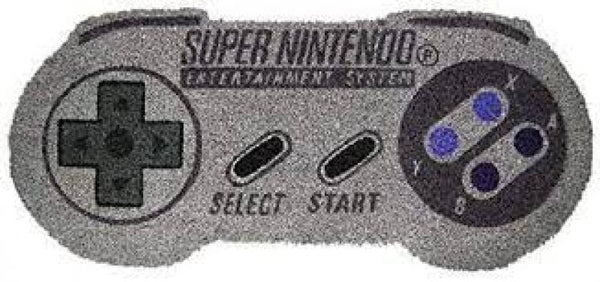 Gamer Gear - DOORMATS - Nintendo - SNES controller - NEW