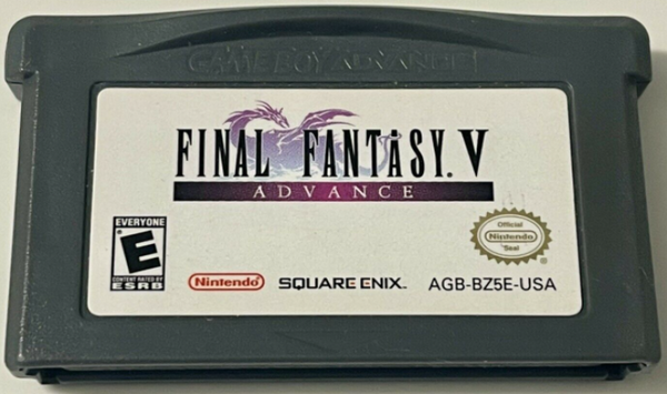 GBA Final Fantasy V 5 Advance