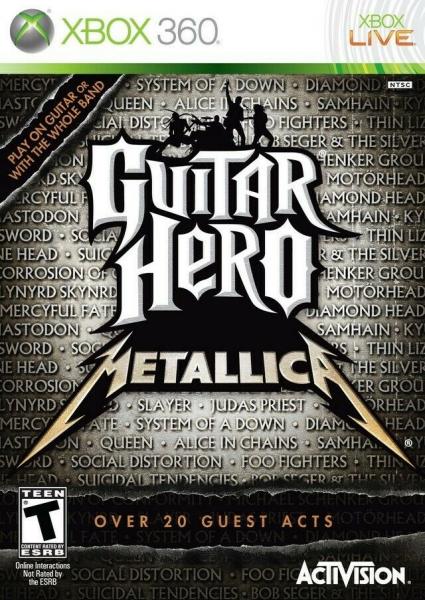 X360 Guitar Hero - Metallica