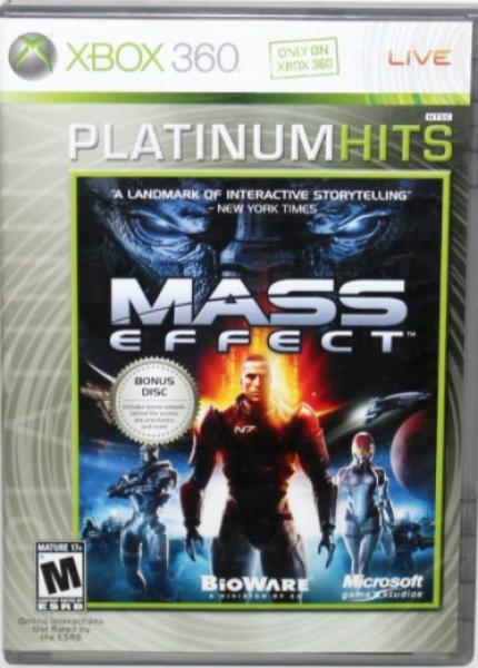 X360 Mass Effect - Game and Bonus Disc