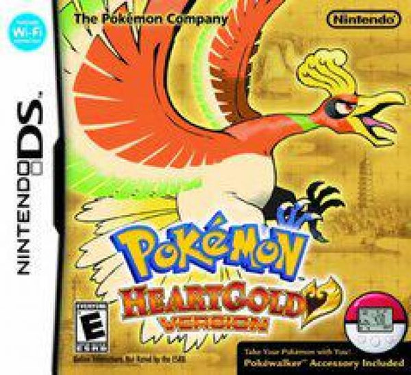 NDS Pokemon - HeartGold - Complete in Box with Game and Pokewalker