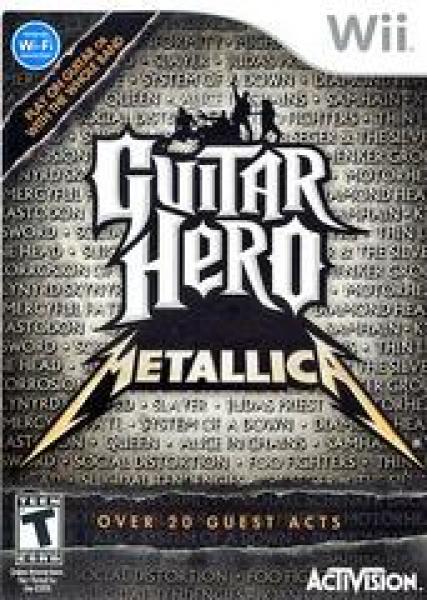 Wii Guitar Hero - Metallica