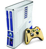 X360 F - X360 HW - Slim HW - White R2D2 - Star Wars Limited Edition - 320 GB Hard Drive - w/ C3PO Controller - NO KINECT