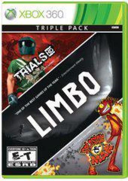 X360 Limbo / Trials HD / Splosion Man - Triple Pack