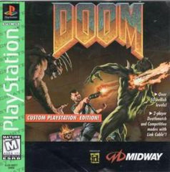 PS1 DOOM - JEWEL CASE - GREATEST HITS