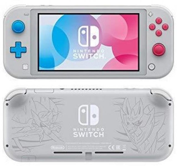 NS F - Nintendo Switch LITE System HW - Pokemon - Zacian and Zamazenta edition - CORE SYSTEM ONLY - NO DOCK OR ACC - ONLY CHARGE CABLE INCLUDED - USED