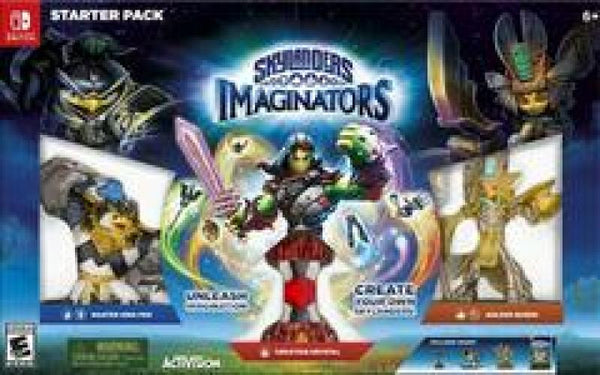 NS Skylanders - Imaginators - Starter Pack - Complete in Box with Game, Poster, Sticker Sheet, 2 Figures (Master King Pen & Golden Queen), and Creation Crystal - BRAND NEW & SEALED