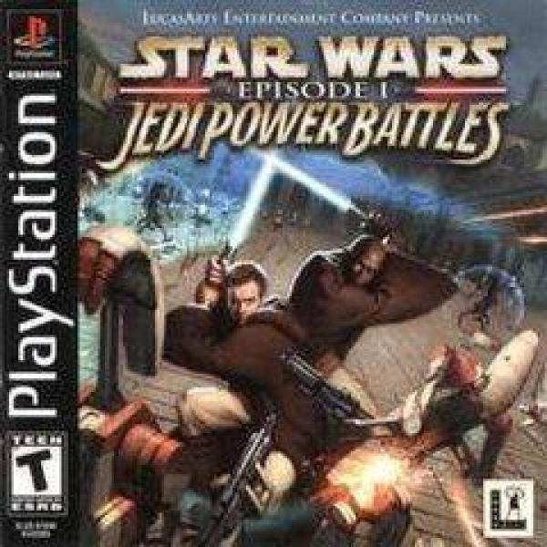 PS1 Star Wars - Episode 1 - Jedi Power Battles