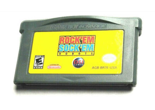GBA Rock 'Em Sock 'Em Robots