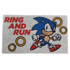 Gamer Gear - DOORMATS - SEGA - Sonic the Hedgehog - Ring and Run - NEW