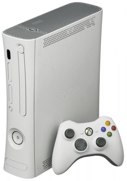 X360 F - Xbox 360 - System HW - Original - White - No HDMI - No HDD - USED