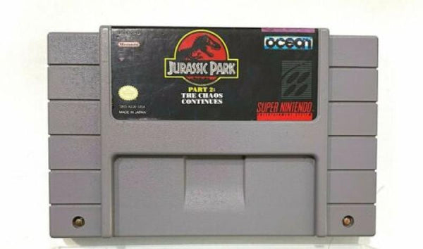 SNES Jurassic Park Part 2 - The Chaos Continues