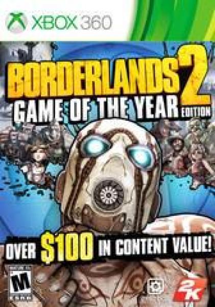 X360 Borderlands 2 - Game of the Year Edition