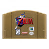 N64 Legend of Zelda - Ocarina of Time - Gold Cartridge