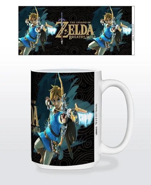 Z Novelty Mug - 15oz - Nintendo - Zelda - Breath of the Wild - Game Over - NEW