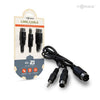 SG32X Link Cable - Sega 32X to Sega Genesis Model 1 w/ 3.5mm Audio Jack (3rd) - Hyperkin - NEW