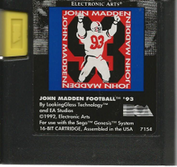 SG John Madden Football 93