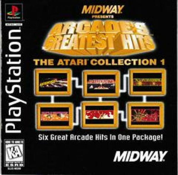 PS1 Midway Presents - Arcade's Greatest Hits - The Atari Collection 1