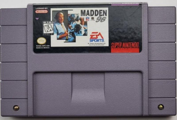 SNES Madden 96