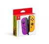 NS Joy-Con (1st) - Set of 2 - Neon Purple / Neon Orange - NEW
