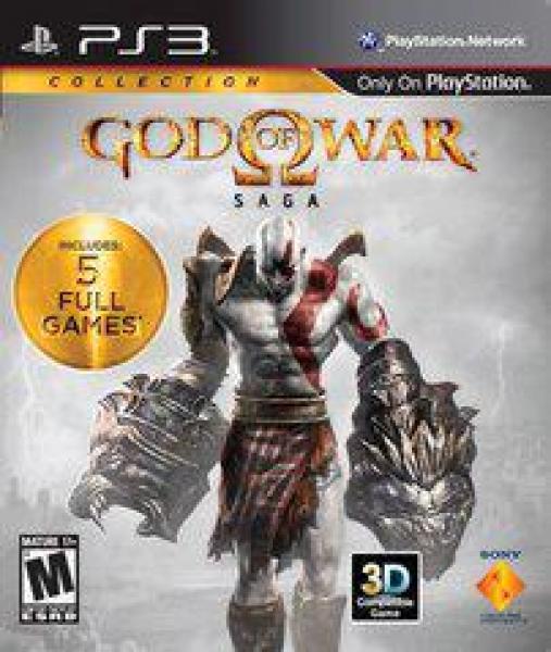 PS3 God of War Saga - DLC MAY NOT BE INCLUDED