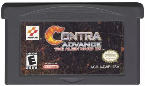 GBA Contra Advance - Alien Wars EX