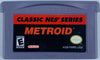 GBA Metroid - Classic NES Series