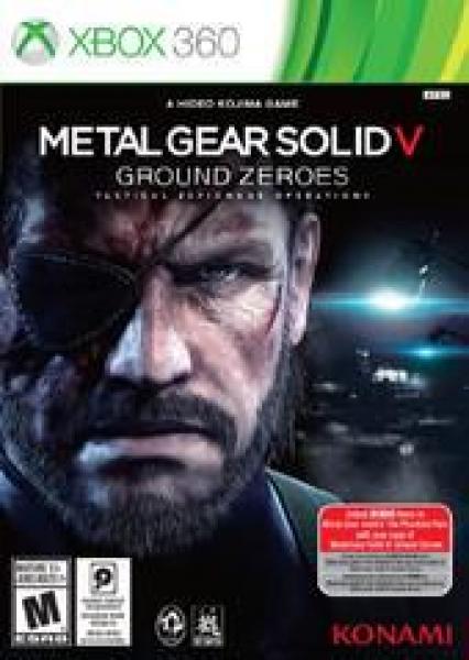 X360 Metal Gear Solid V 5 - Ground Zeroes