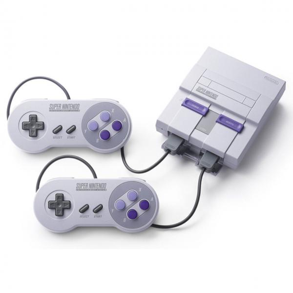 SNES Classic Edition - (1st) Complete - SNES Mini Console HW - Console, 2 Controllers, Cables - USED