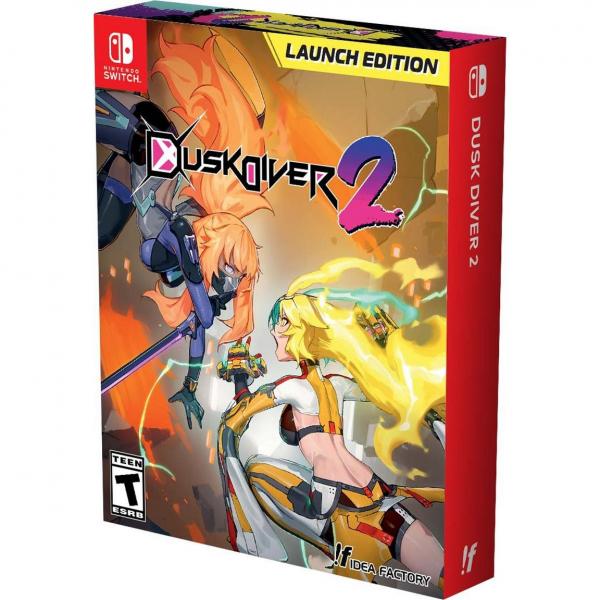 NS Dusk Diver 2 - Launch Edition - Complete in Box with Game, Artbook, and OST CD in Jewel Case