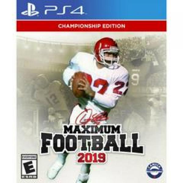 PS4 Doug Fluties - Maximum Football 2019 - Championship Edition
