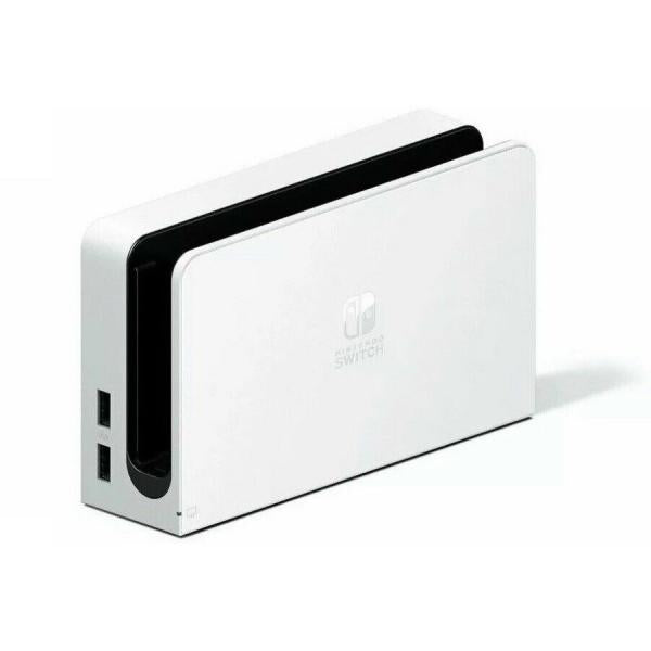 NS OLED Switch Dock (1st) - OLED Switch Dock - XVL - White - USED