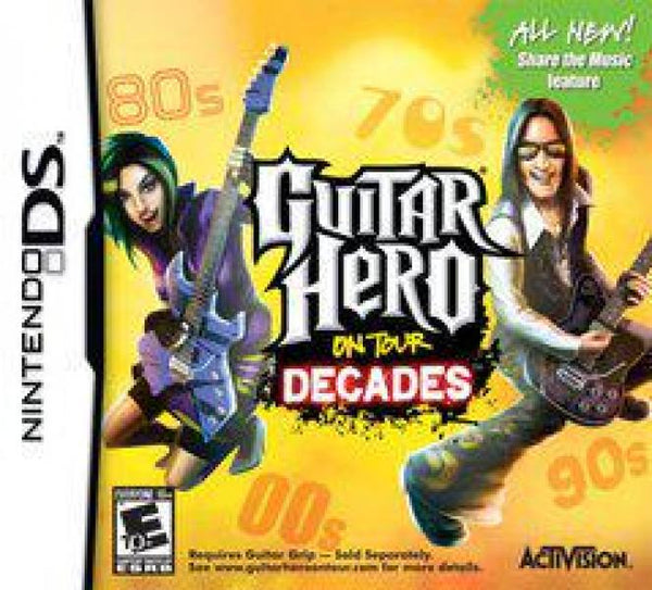 NDS Guitar Hero - On Tour - Decades - Game Only