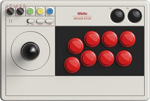 NS PC - Arcade Stick (3rd) - Wired or Wireless - 8BitDo - NEW