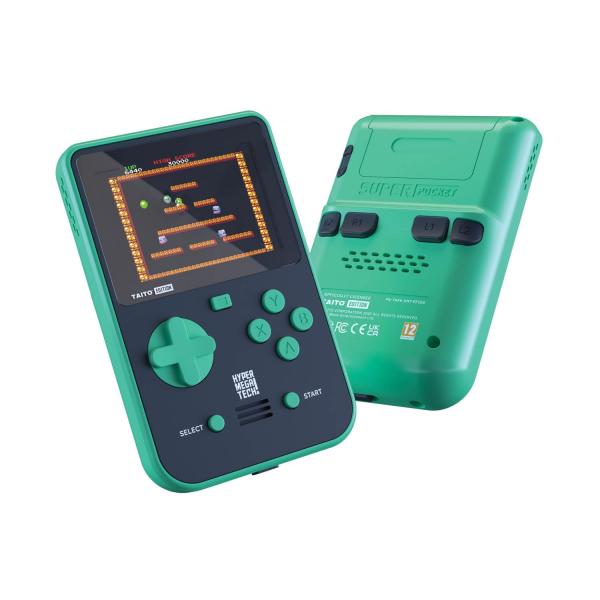 EVC Evercade - SUPER POCKET - Handheld HW - TAITO edition - Includes 18 Classic Taito games pre-installed AND cartridge slot to play ALL other Evercade carts - NEW