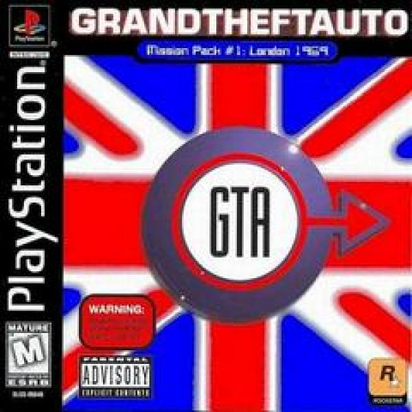 PS1 Grand Theft Auto / GTA - Mission Pack #1 London 1969