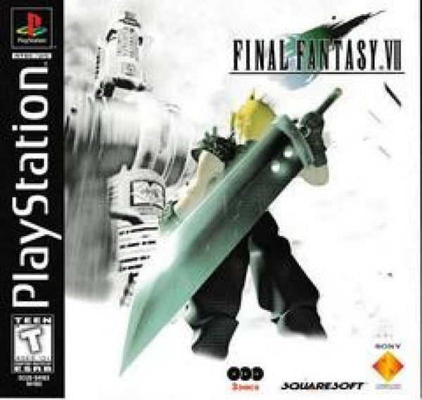 PS1 Final Fantasy VII 7 - BLACK LABEL