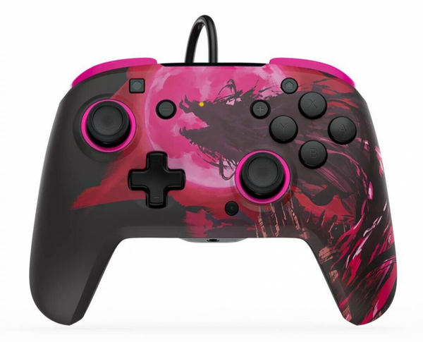 NS Switch Controller (3rd) - Wired - PDP - Rematch Enhanced - Calamity Ganon - USED