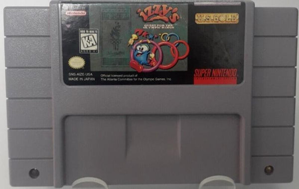 SNES Izzy's Quest for Olympic Rings