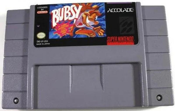 SNES Bubsy in Claws Encounters of the Furred Kind