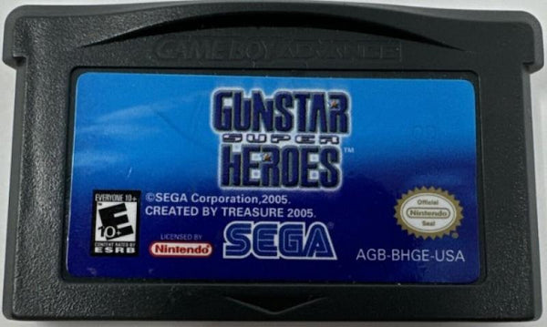 GBA Gunstar Super Heroes